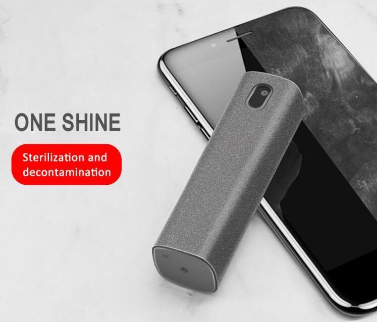 2 in 1  Telefono ir kompiuterio ekrano valymo rinkinys, skirtas ekrano dulkėms šalinti, mikropluošto šluosčių rinkinys