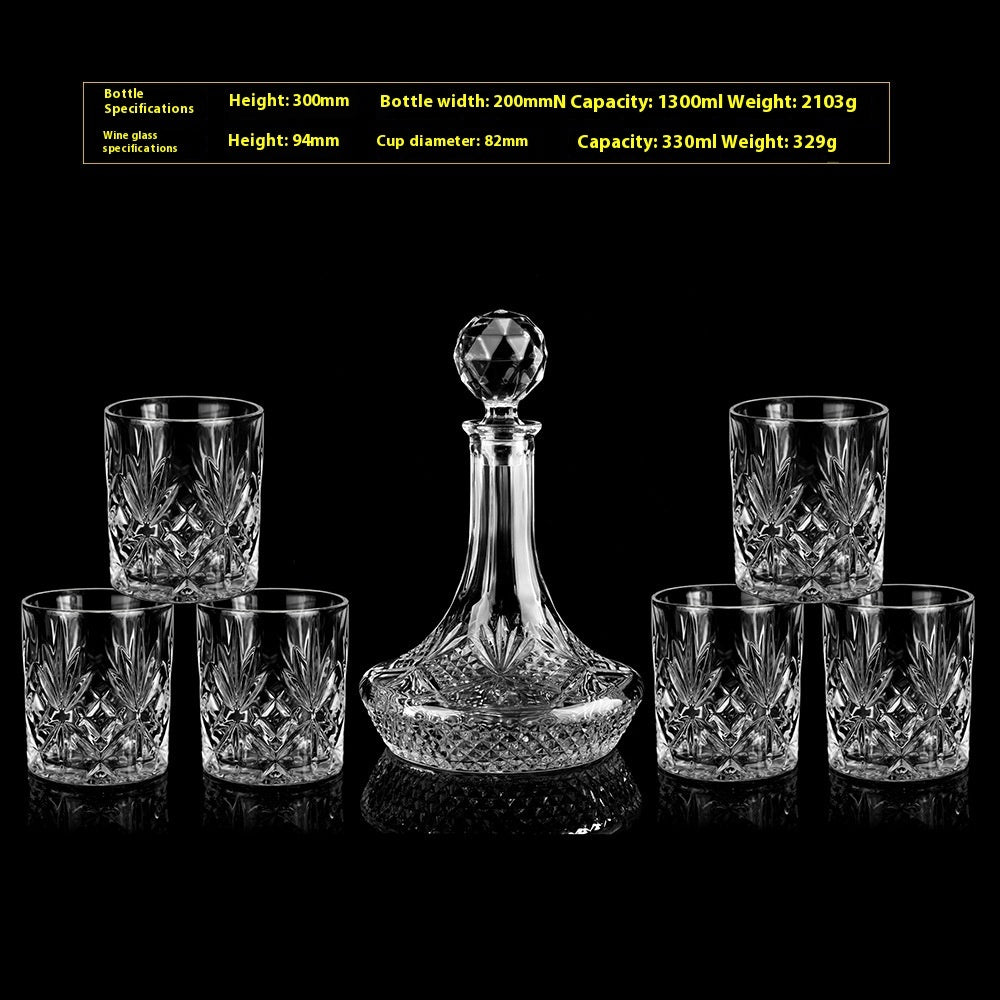 Creative Whiskey Liquor Glass Suit